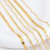 No Fade 1Meter Silver Color Stainless Steel Link Chains DIY Chain for Needlework Necklaces Bracelets Jewelry Making Accessories