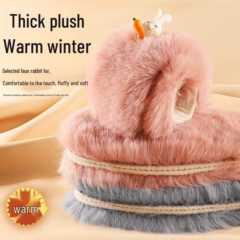 Imitation Rabbit Fur Insoles - Men's & Women's Thick, Warm, Comfortable, Absorbent, Deodorant (2 Pairs, Newcomer Offer with Free Shipping)