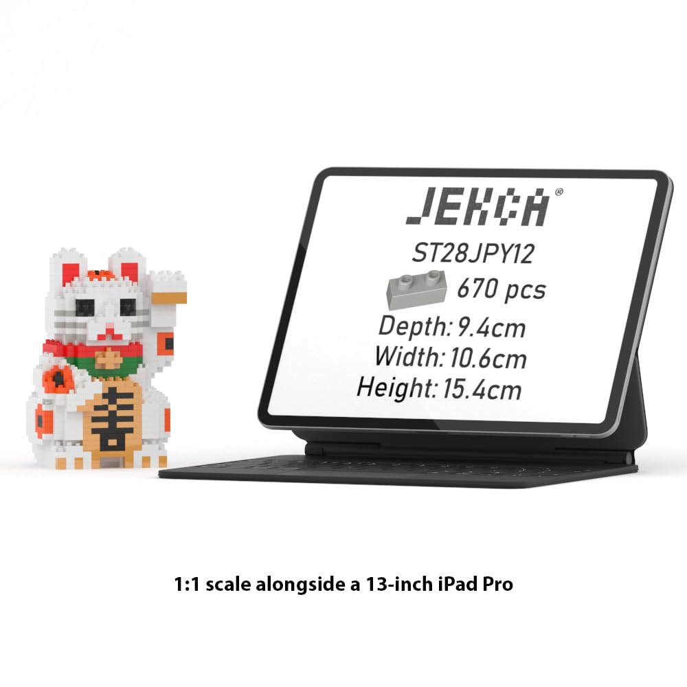 JEKCA Jekka Block 01S ST28JPY12 Maneki-neko (Mini)