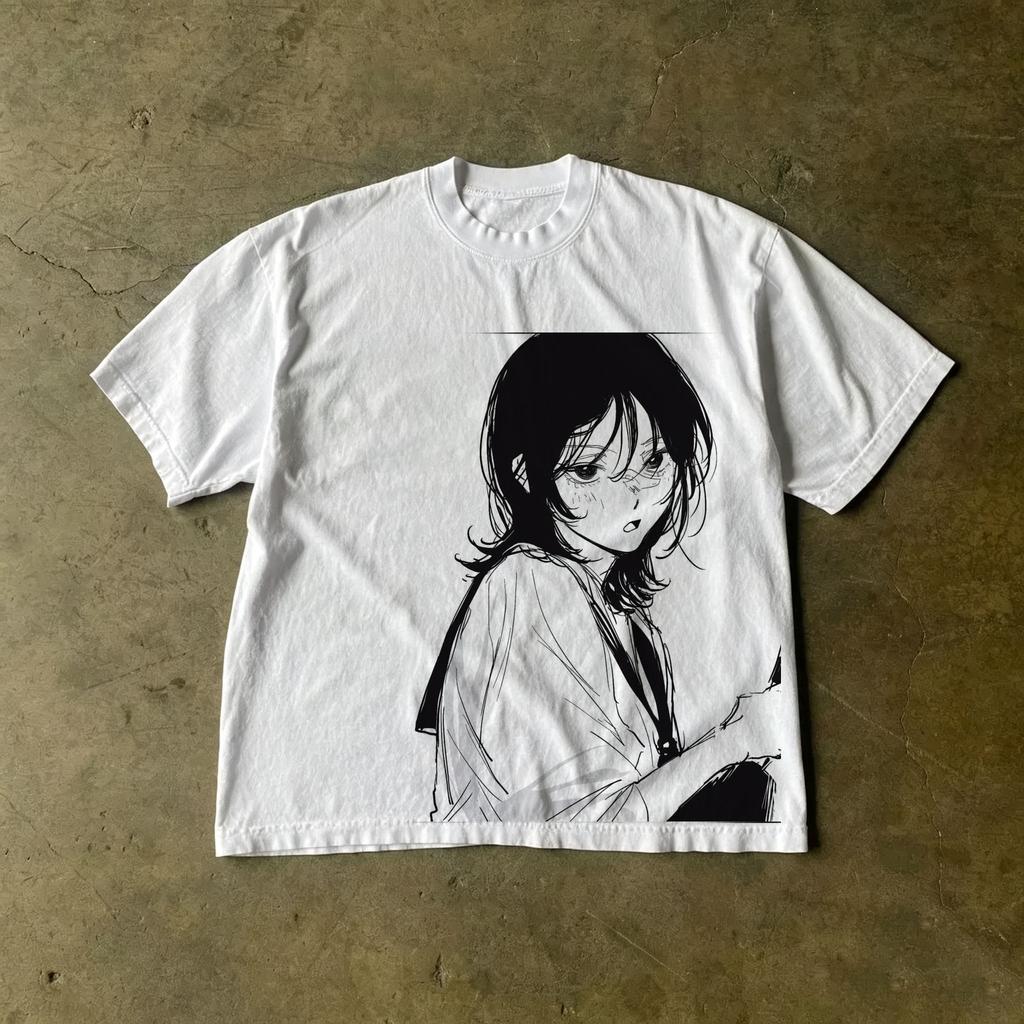 Summer Arrivals ShortSleeve TShirts With ComicStyle Character Prints Gothic And Y2k Styles Suitable For Both Unisex And Unisex
