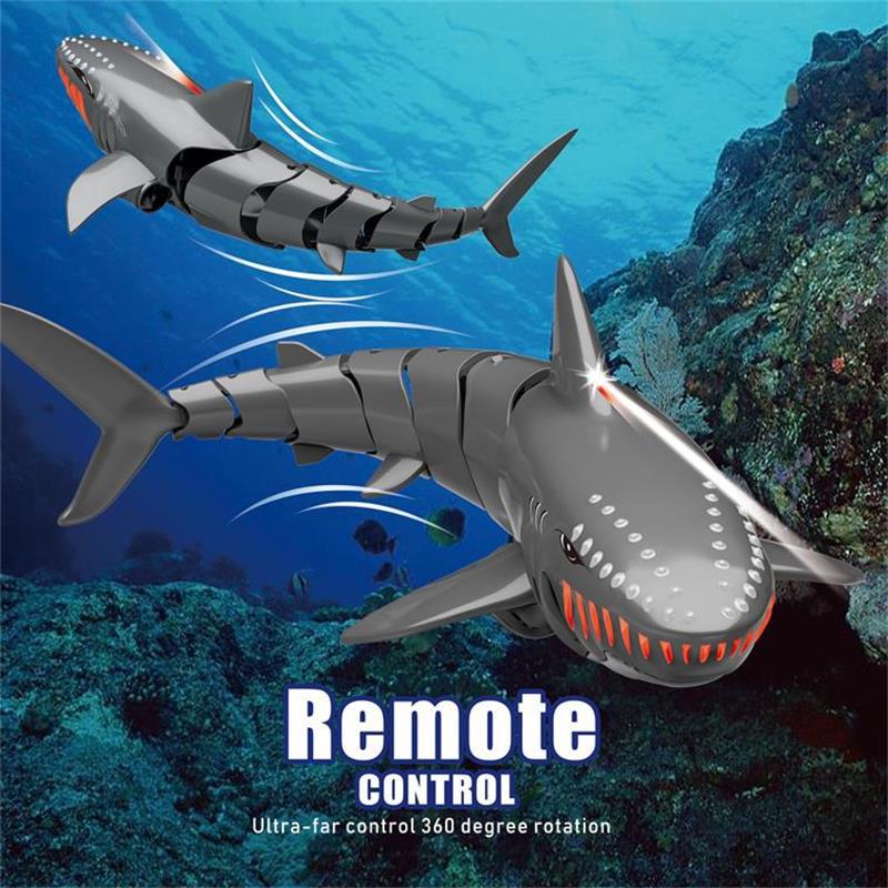 Bionic Shark Crocodile Spider Electric Fish Remote Control Toy