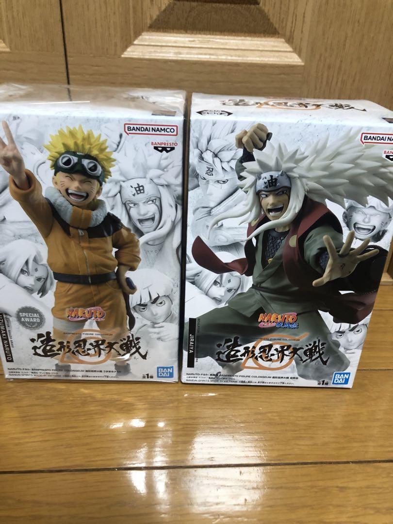 

[USED] NARUTO Sculpting Ninja Wars Naruto Jiraiya Figure