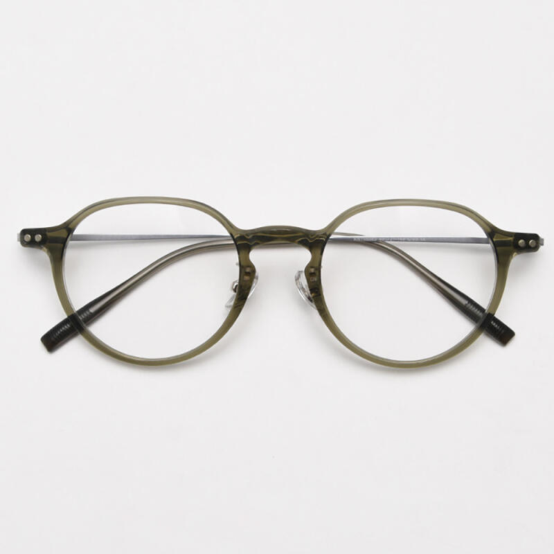 NeoRetro 98863 Titanium Glasses Frame Green GREEN