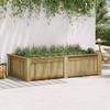 Raised Garden Bed 196 X 100 X 50 Cm Pressure Treated Pine Wood