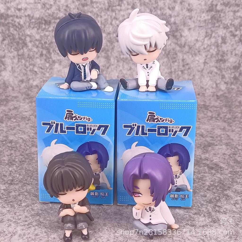 Blind Box Isagi Yoichi Bachira Meguru Nagi Seishiro Mikage Reo Model Toys Shoulder To Action Figure Kid Gifts BLUE LOCK Poseable Articulated Scale