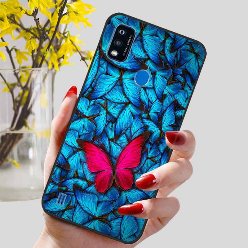 For ZTE Blade A51 Case Lovely TPU Silicone Soft Phone Cover for ZTE Blade A51 / A71 Protect Bumper Cover On BladeA51 A 51 Cute