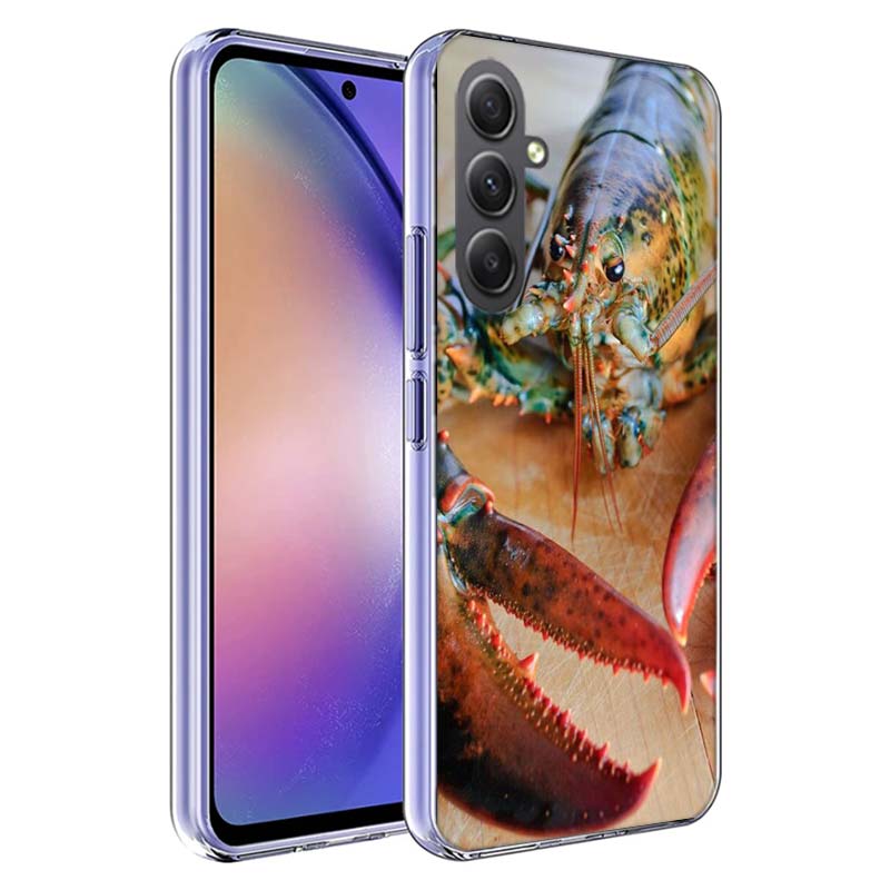 Live Lobster Phone Case for Samsung A17 A37 A57 A07 A16 A26 A36 A56 A06 A02S A12 A22 A32 A52S A04S A14 A24 A34 A54 A03 A13 A33 A