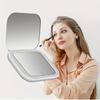 Portable LED Lighted Makeup Mirror - Travel-Friendly, Handheld, Folding Beauty Mirror for Touch-Ups