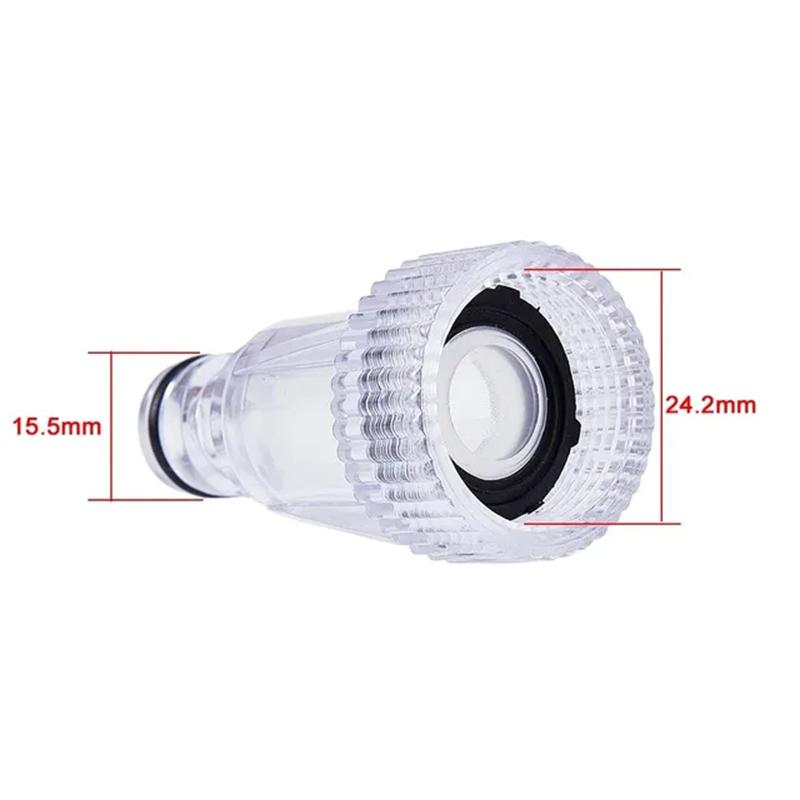 High Pressure Washer Water Filter Car Washer Adapter Automobile Washing Machine Water Connector Set Hose Pipe Fitting