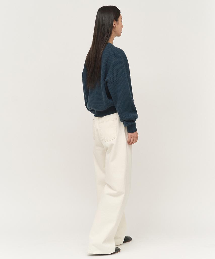 Leopeusaideuhwaiteulabel Classic Crewneck Knit Blue Night