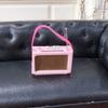 1/12 Dollhouse Vintage Mini Portable Radio Model Dollhouse Decor Accessories Dolls House Home Scene Decoration Toys Kid Gifts