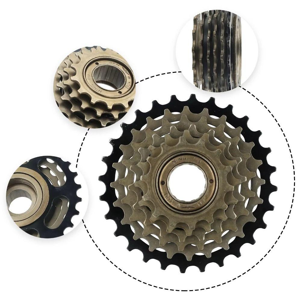 High-Carbon Steel Bike Freewheel 14T-28T Bicycle Freewheel Cycling Accessory