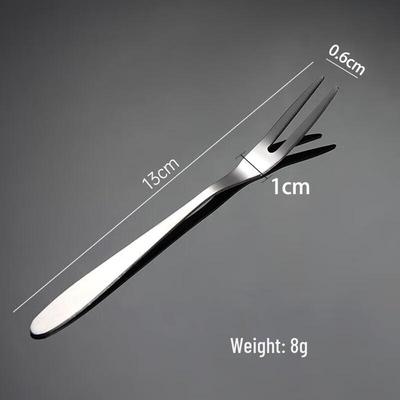 5-Piece 304 Stainless Steel Fruit & Dessert Forks