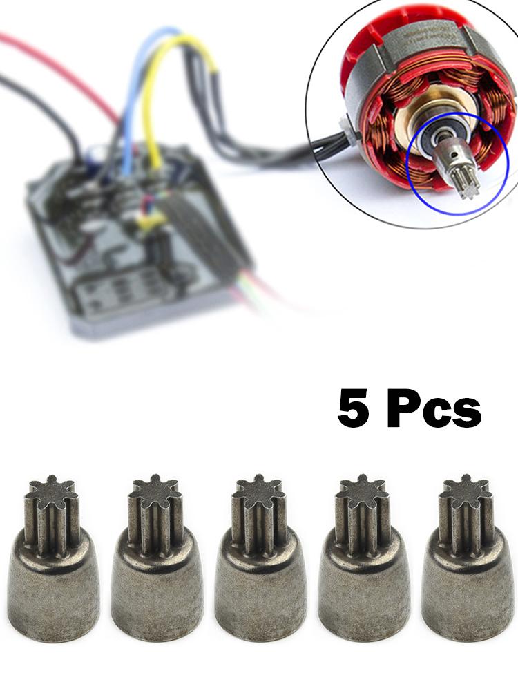 Electric Wrench Gear Set 4.98mm Shaft Diameter 5Pcs Sleeve 7 Tooth 7T Accessories Adapter Metal Motor Power Tools