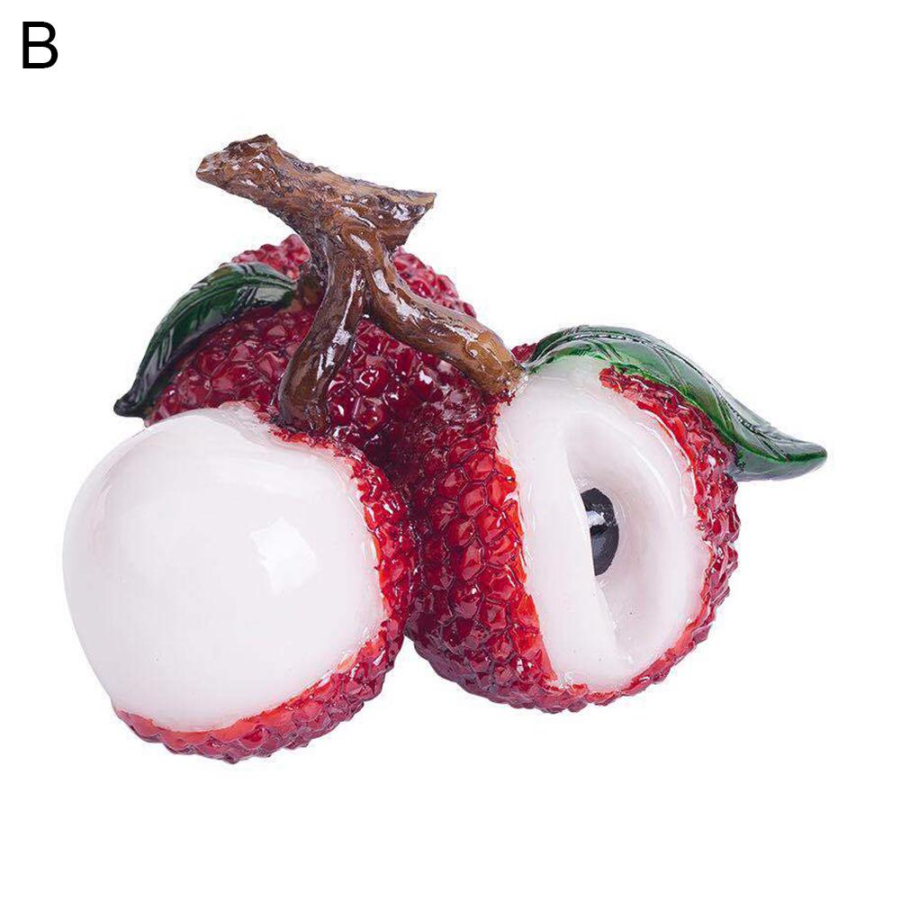 

FLH Смола Изменение цвета Чай Личи Домашнее животное Стол обесцвечивает аксессуары Украшение B