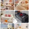 Koreanischer Stil Nickerchen Decke Sofa Überwurf Tuch Schlicht Modern Rutschfeste Sitzkissen Winter Plüsch Überzug Handtuch