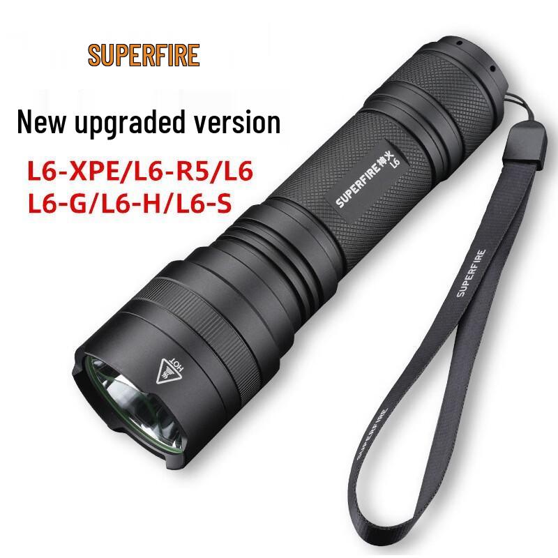 Shenhuo L6 High-Powered Rechargeable LED Flashlight