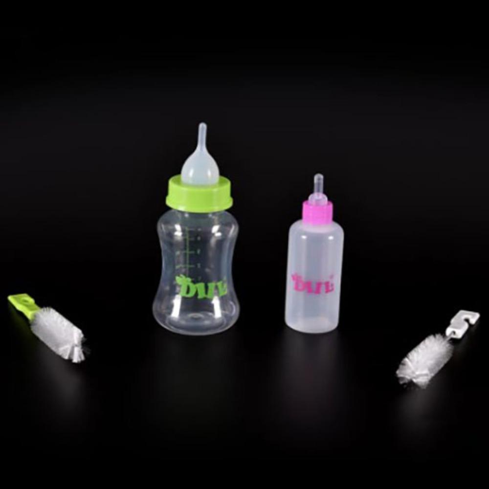 

Набор щеток для сосков большой емкости, бутылочка для кормления котят щенков и кошек из полипропилена