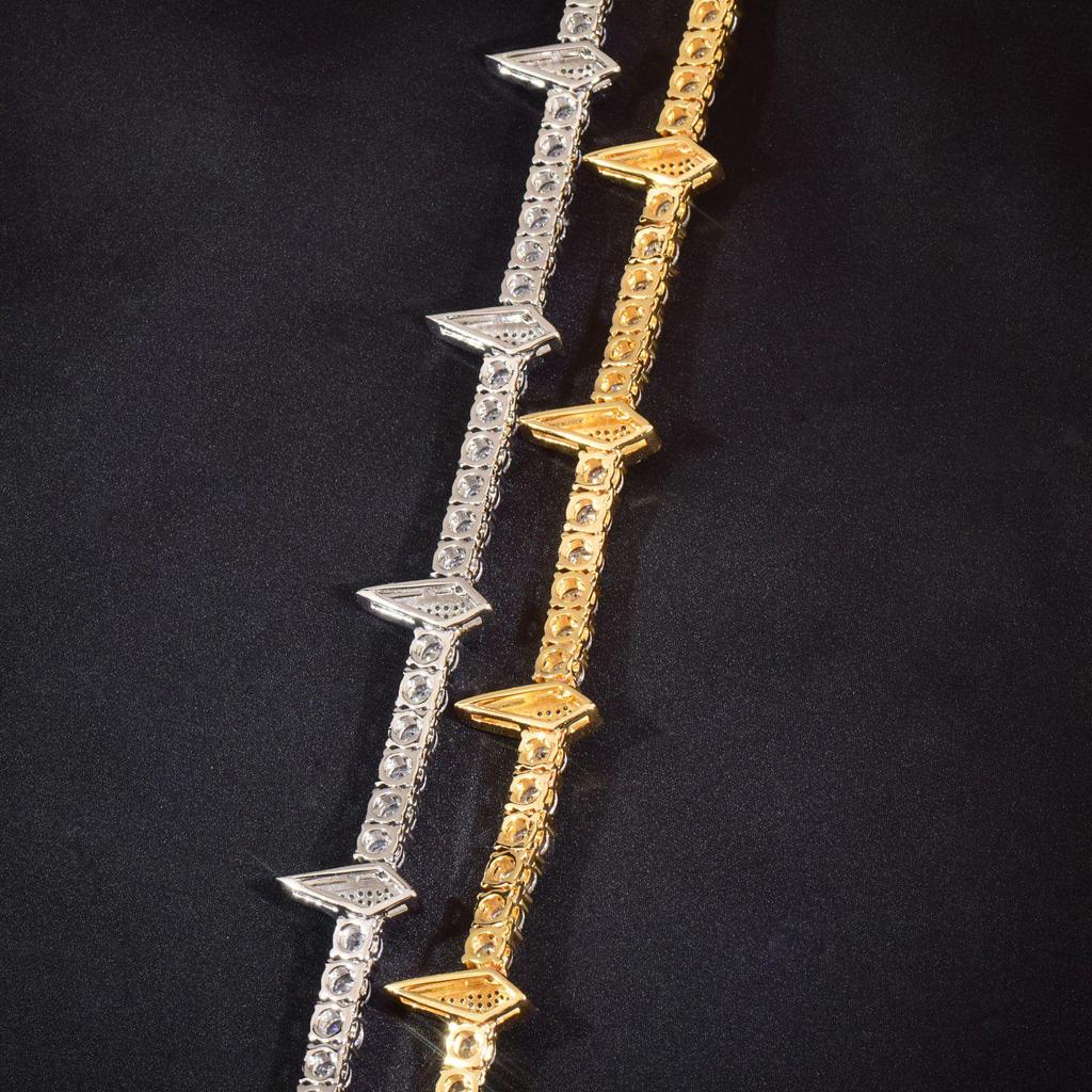 Black Panther Style 5mm Zircon Necklace - Trendy Men's Hip-Hop Design