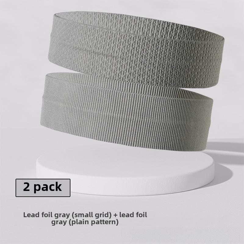 Diadema bordada unisex que absorbe el sudor para deportes, running, fitness y yoga.