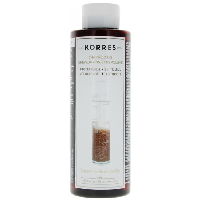 Korres Capillaire Shampooing Cheveux Fins 250ml