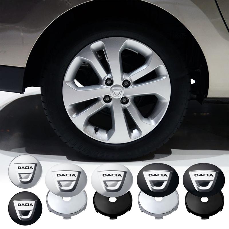 56/60MM 4Pcs Car Wheel Center Hub Caps Logo Cover Emblem Stickers For Renault Dacia Captur Megane Clio Arkana Line Koleos Kwid