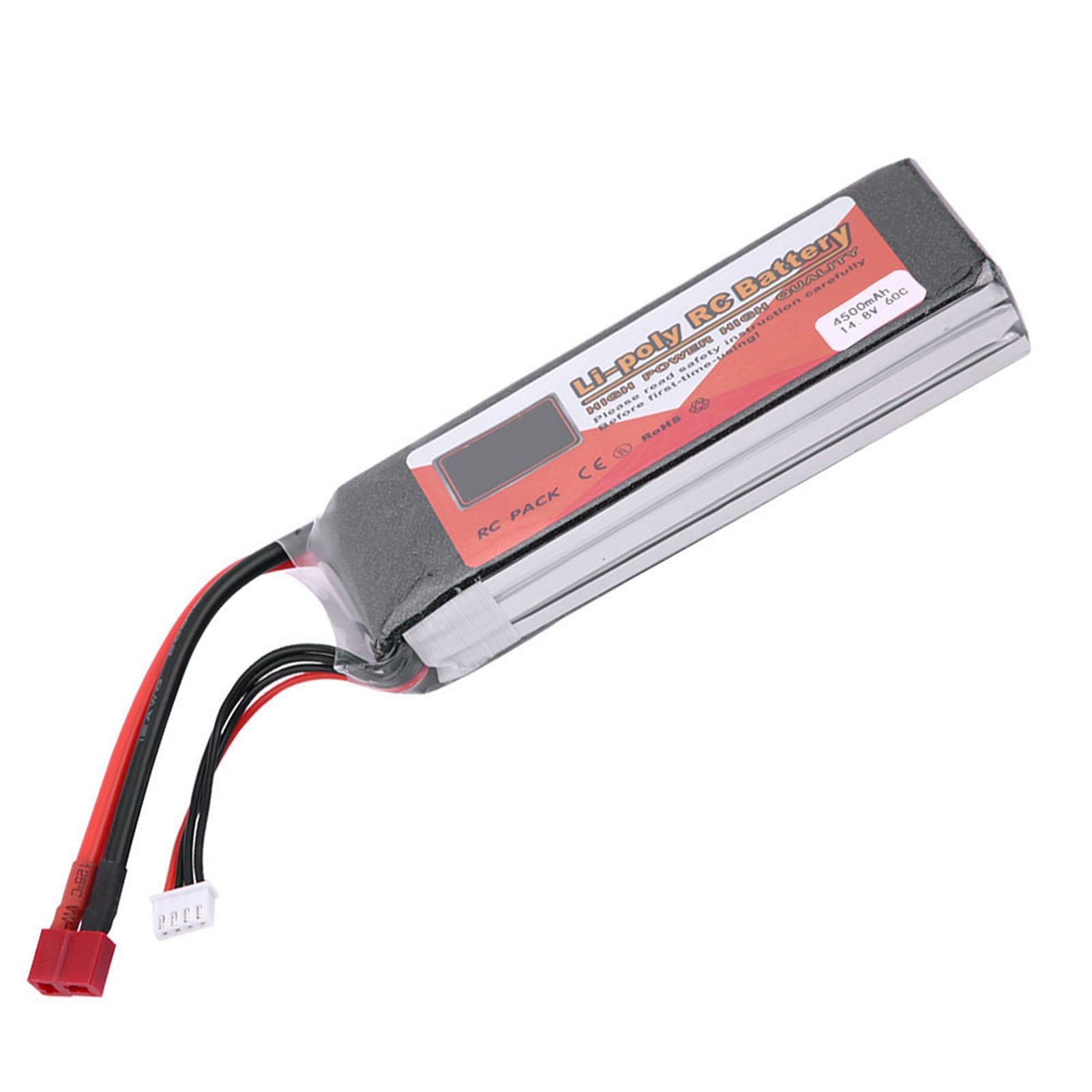 

Акумулятор LiPo ZOP POWER 3S 14.8V 4500mAh 60C з T-роз ємом (4500 мАг)