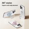 Magnetic 360° Rotating Dual-Sided Phone Holder with Folding Ring Support
