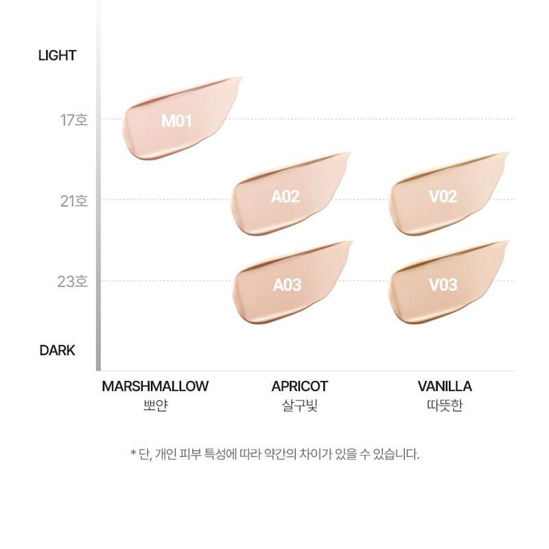VDL Cover Stain Perfecting Cushion Refill Only - 5 Colors