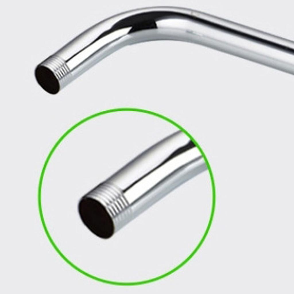 Sprchové rameno trubka 50m celková délka 20mm průměr kulaté nerezové chromované odolné proti rzi