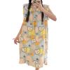 Women's Cotton Silk Camisole Pajama Dress - Summer, Loose Fit, Cute Japanese Style, Sexy and Thin, Perfect for Students