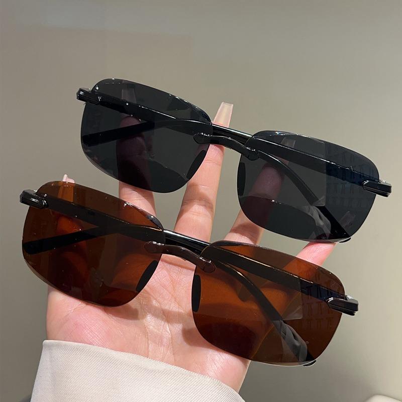 Sunglasses for Men High-end and Fashionable UV Resistant Sunglasses Frameless and Trimmed for Women Sunglasses