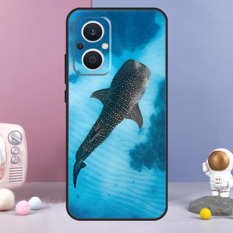 Whale Sharks Fish Funda For OPPO Reno 14 F 11F 12F 13F 10 11 12 13 Pro 7 8 Lite OPPO Find X8 X6 X5 X9 Pro Case