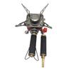 Quick Connecting Gas Lamp Adapter Copper Rubber Texture Outdoor Gas Lights Connectors for Night Camping Extended Handle