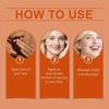 Hyaluronsäure Hydratisierendes Aufhellendes Serum mit Vitamin C Verbessert Fahle Haut Straffend Glättend Nährendes Gesichtspflege-Serum