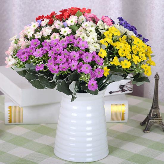 1 Stück 6 Zweige 36 Köpfe Simulation Seidenblume Mailand DIY Kunst Hochzeit Home Decor