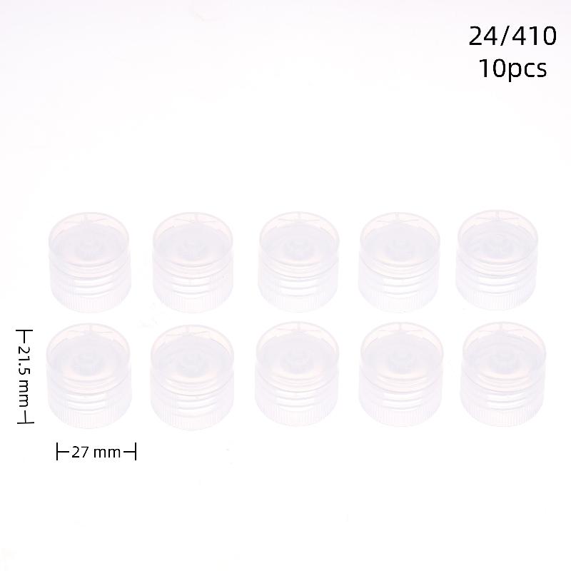 10 stuks Diameter 18/20/24MM Plastic Flesdop Vervangende Klepdeksel Voor Lotion/Toner Fles Cosmetische Flesdop Accessoires