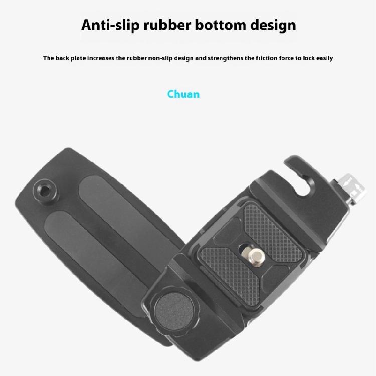 Quick Release Waist Belt Mount for Action Camera Hanging Backpack Strap Clamp Holder for DSLR Camera Accessories