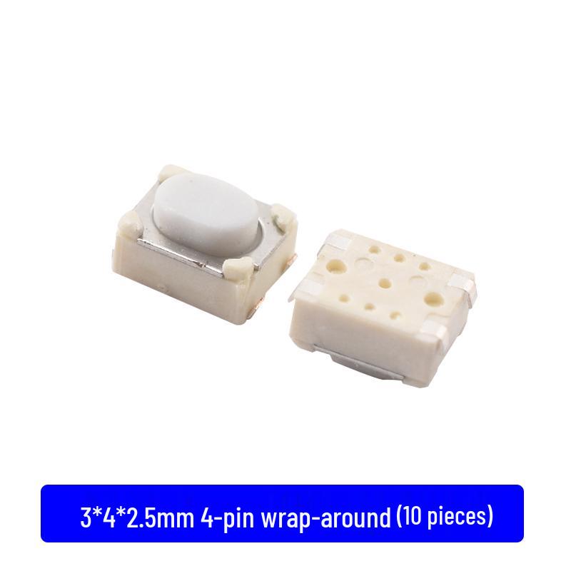 2-Pin SMT DIP Tactile Micro Switch (3x4x2/3x6x4.3/4x4x1.5/6x6x5)