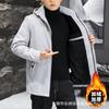 Autumn and Winter Jacket Fleece Thickened Cotton-padded Jacket Outdoor Youth Running Casual Men's Fashion Warm Jacket