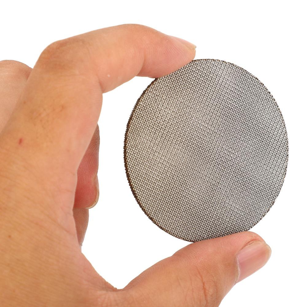 2 Pcs Set Round Puck Screen Espresso Puck Screen Stainless Steel Portafilter Screen Coffee Making