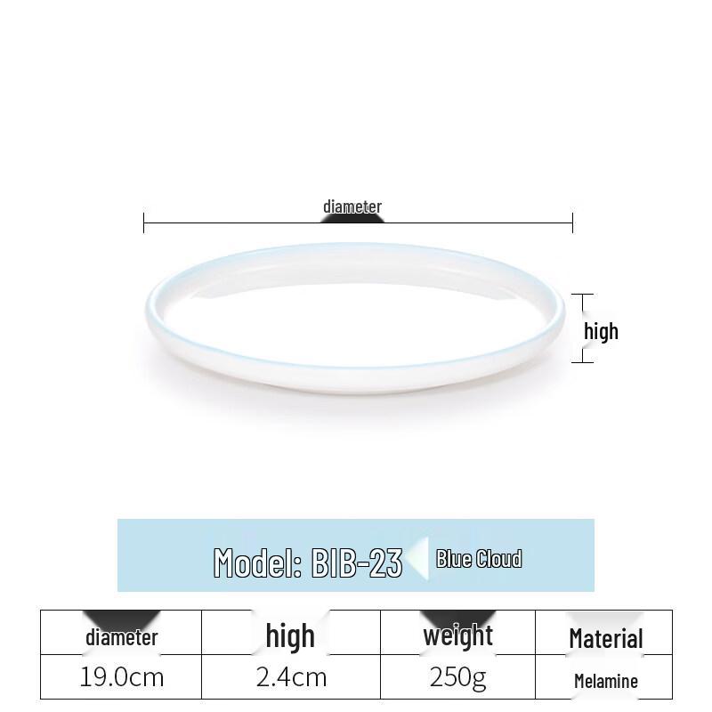 

Yi Pan Melamine 4-Piece Tableware Set