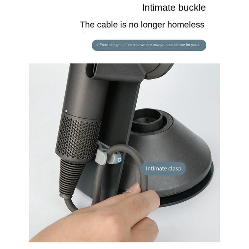 ABWR-For Laifen Hair Dryer Stand Vertical Bathroom Anti-Scratch Hair Dryer Storage Shelf