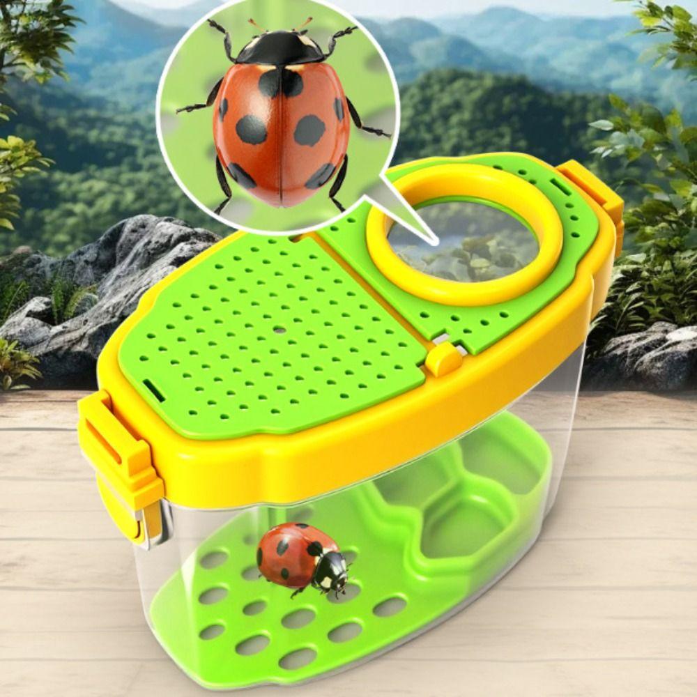 Breathable Insect Observation Box Transparent Insect Catcher Cage  Nature Exploration