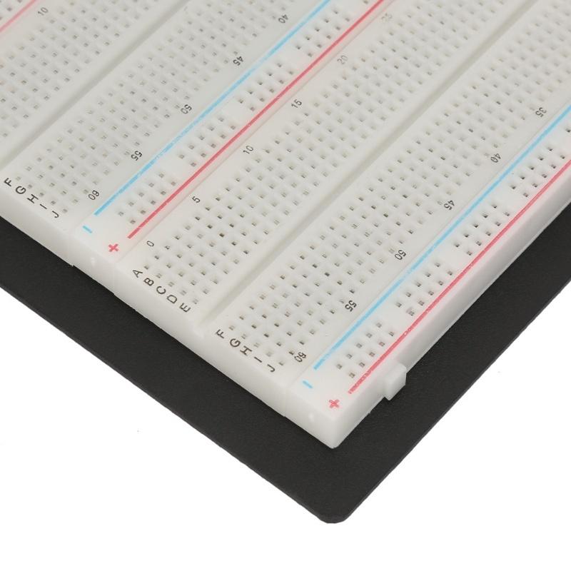 Placa de pruebas de circuitos sin soldadura ZY-208 3220TiE con puntos reutilizables