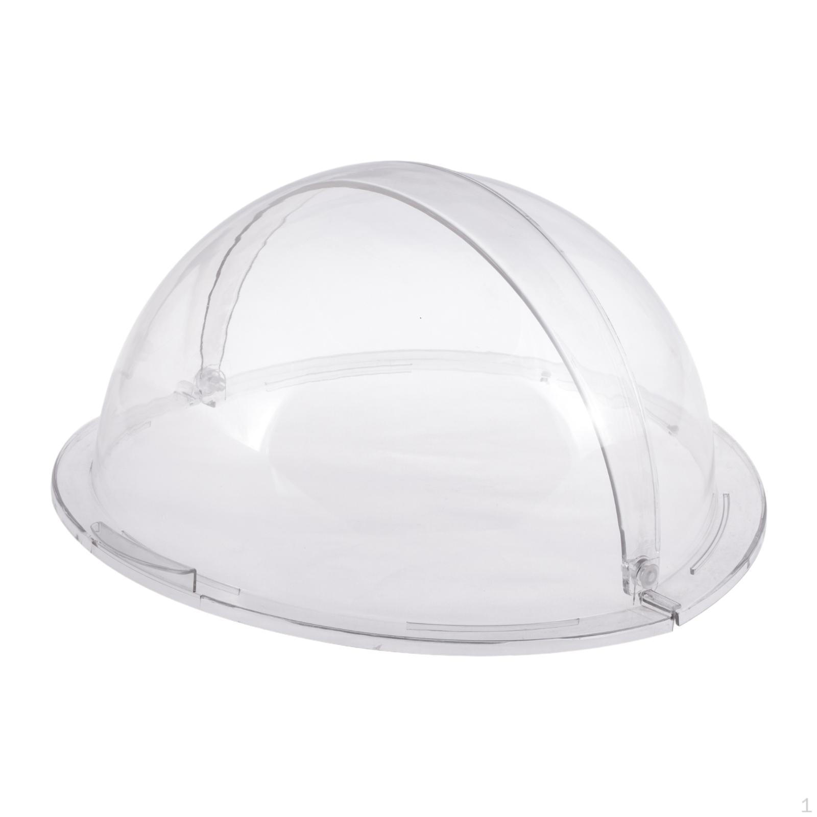 

Clear Cake Cover Lid Pastry Display Portable Practical Round Food Serving Dome for Hotel No Basket
