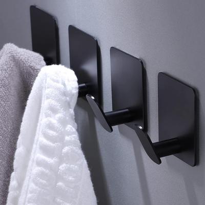 1 stücke Edelstahl Badezimmer Robe Haken Klebstoff Wand Haken Handtuch Halter Bad Küche Hardware Multi-Zweck Kleiderbügel Haken