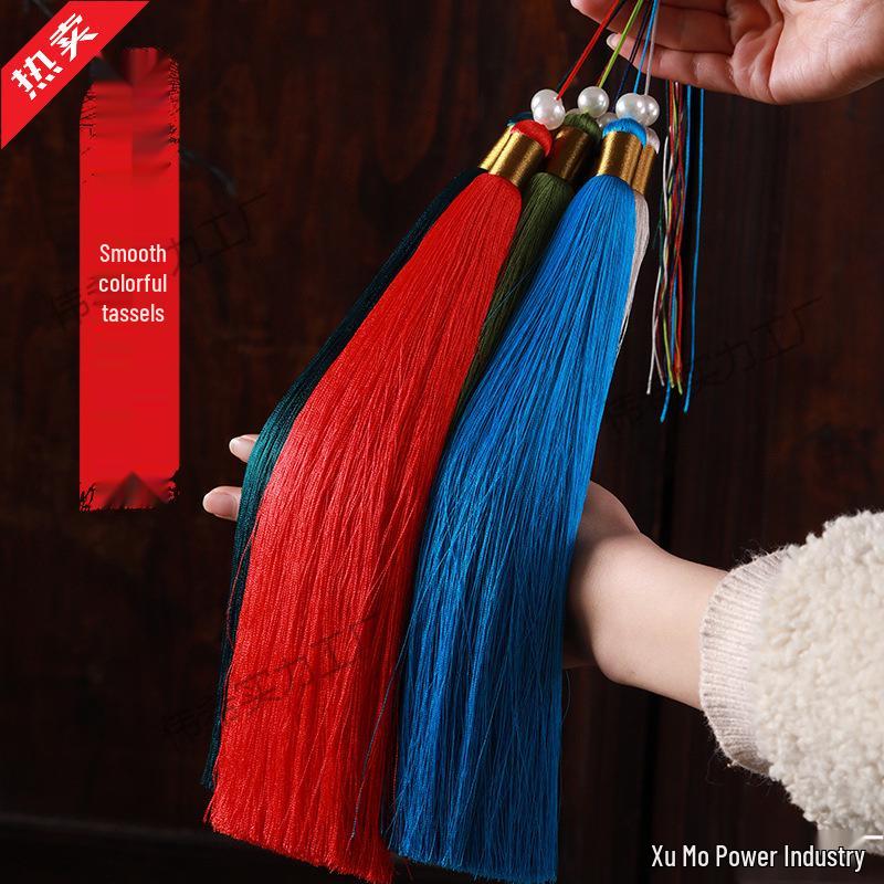 

Large Silk Lantern Ornament with Thick Tassel - Year of the Horse Decoration