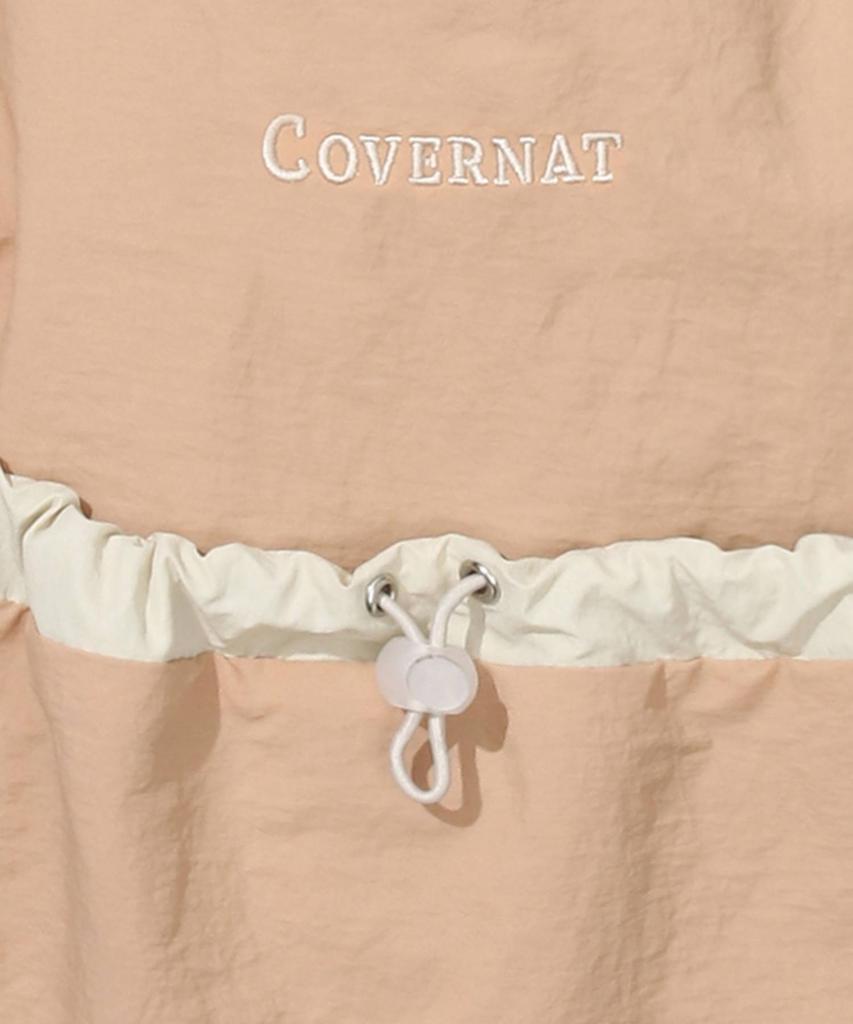 COVERNAT Nylon String Backpack Salmon