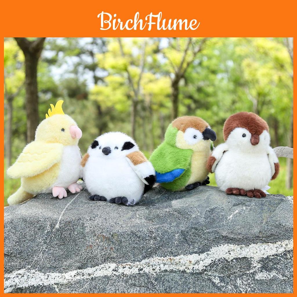 Animal Plush Toy Small Bird Collection With Pp Cotton Filling For Kid Gift